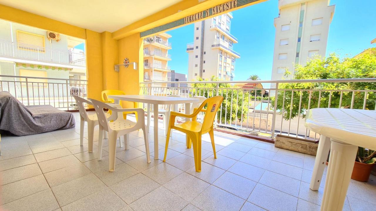 Апартаменты Bonanza - 40 Metros De La Playa! Гандия Экстерьер фото